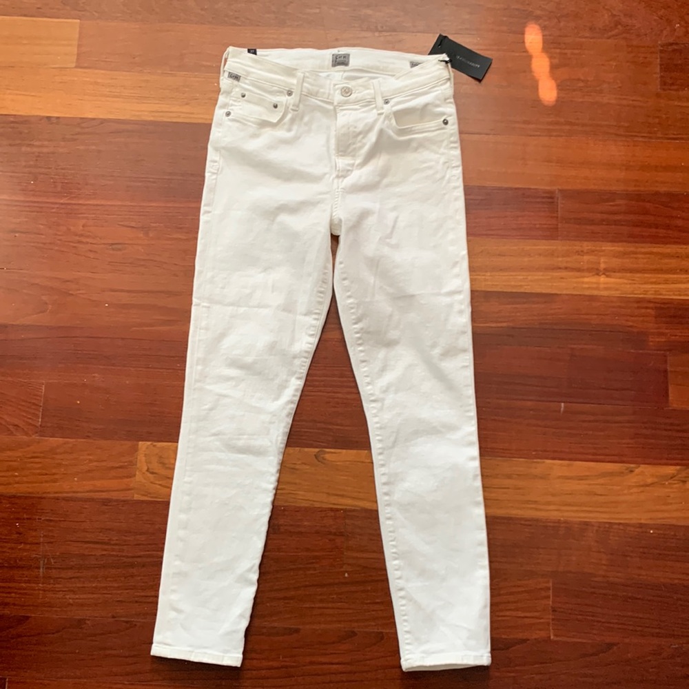 NWT Citizens of Humanity White Jeans